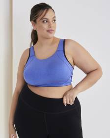 Wireless Sports Bra with Convertible Back - Active Zone