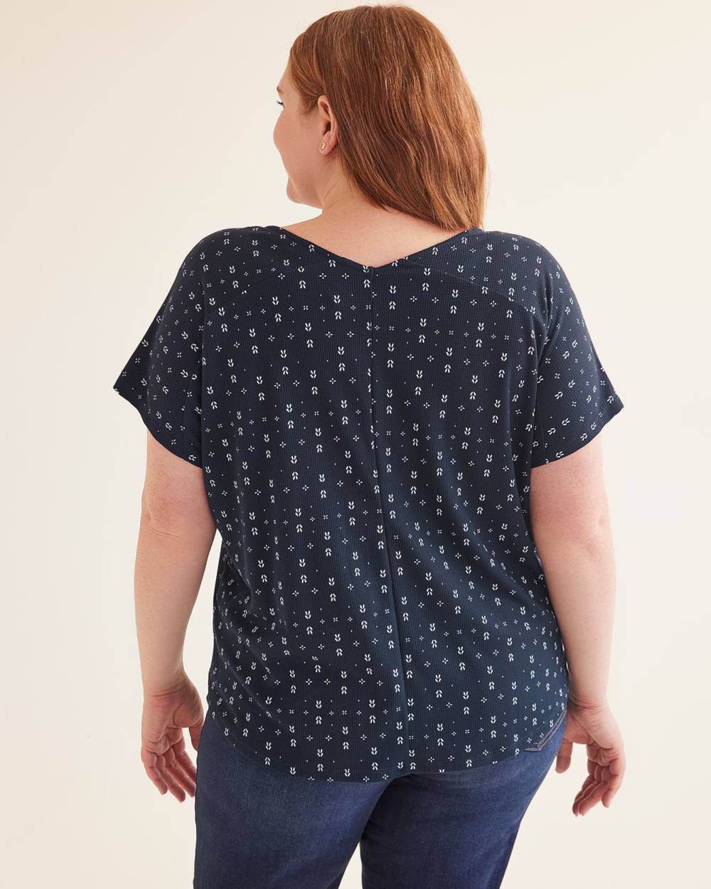 CurvyFit ExtendedSleeve TShirt PENN. Essentials Penningtons