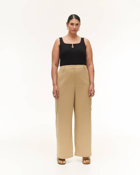 Wide-Leg Cargo Pant - Addition Elle