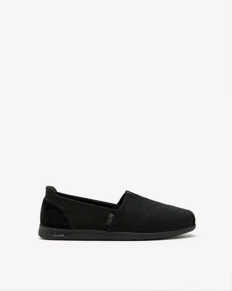 Wide Width, BOBS Plush Canvas Shoe - Skechers