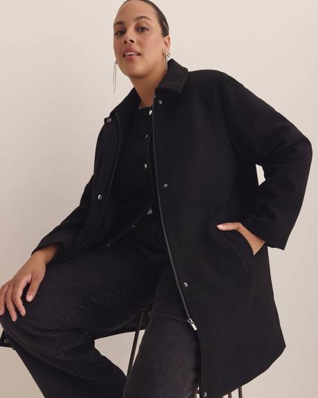 Black Swing Coat