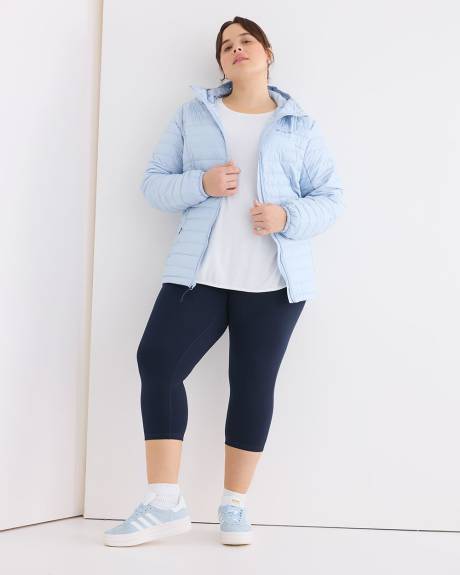 Light Hooded Silver Falls Packable Puffer Jacket - Columbia