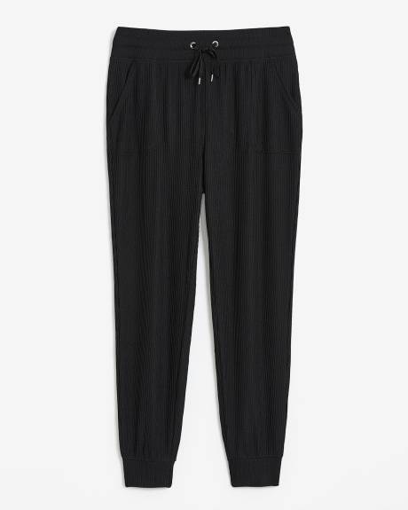 Ribbed Knit Jogger Pant - Active Zone