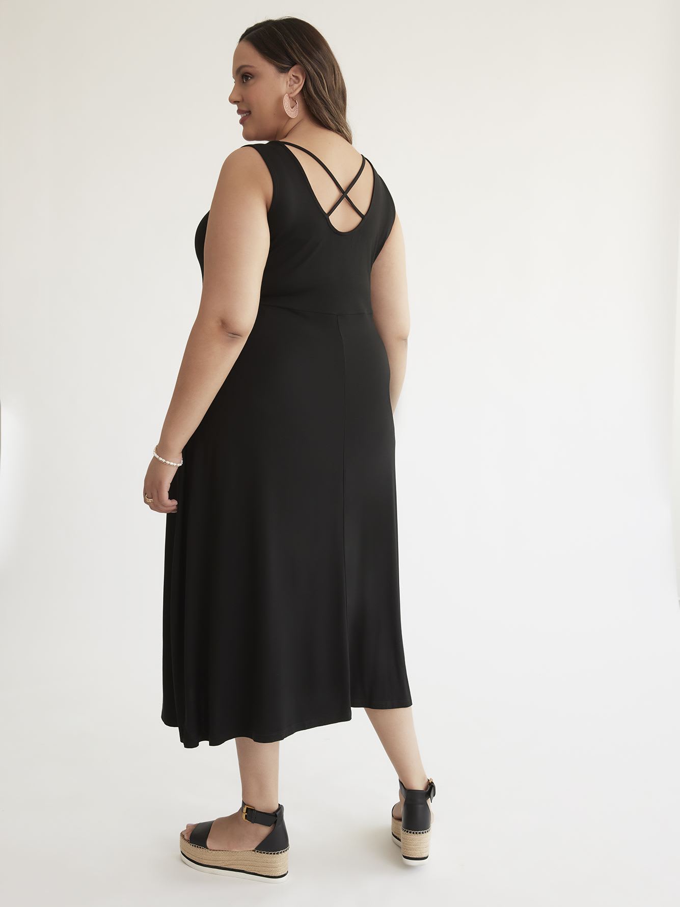 Responsible, Black Sleeveless Maxi Dress | Penningtons