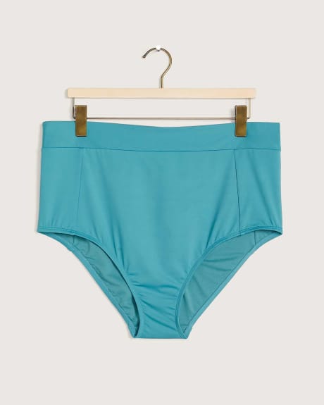 Solid High-Waist Swim Brief - In Every Story