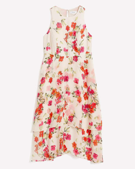 Floral Sleeveless Maxi Dress - Addition Elle