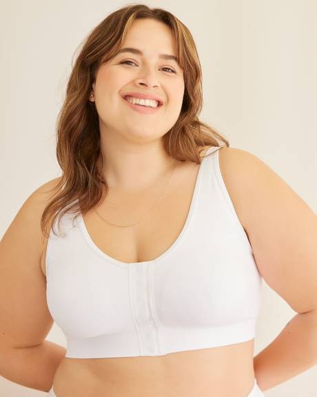 Bralette côtelé sans coutures avec fermeture avant - ti Voglio