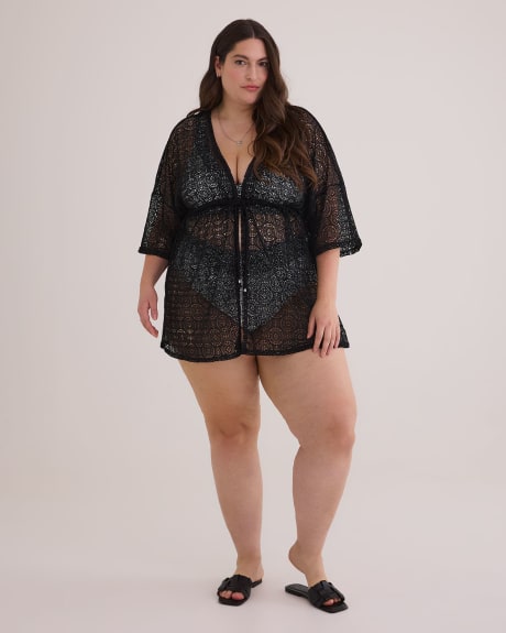 Amanda's Cay Lace Cover-Up - Cover Me