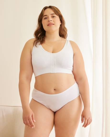 Bralette côtelé sans coutures avec fermeture avant - ti Voglio