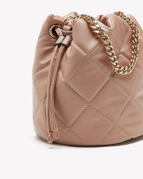 Quilted Bucket Bag - Addition Elle