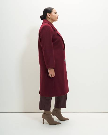 Double-Breasted Coat - Addition Elle