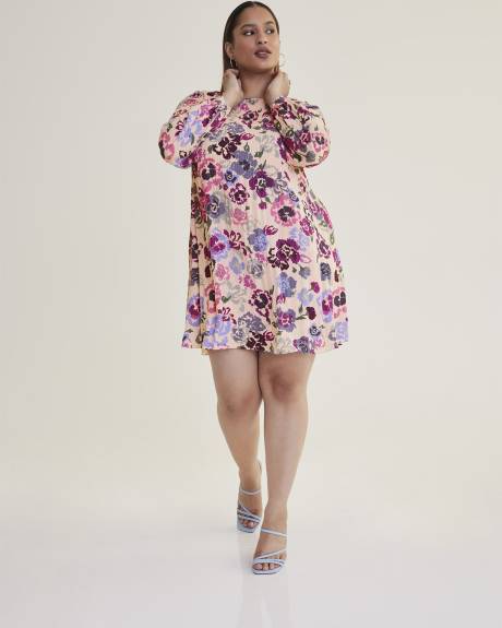 Responsible, Pleat & Release Crepe Dress - Addition Elle