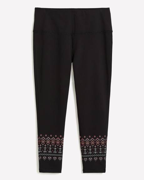 Fair Isle Fashion Legging - Active Zone