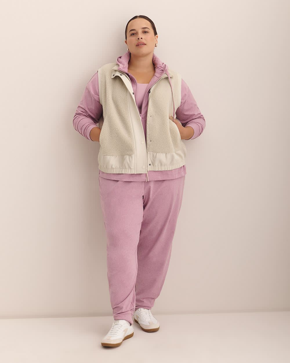 Sherpa Mock-Neck Vest - Active Zone Sherpa Mock-Neck Vest - Active Zone