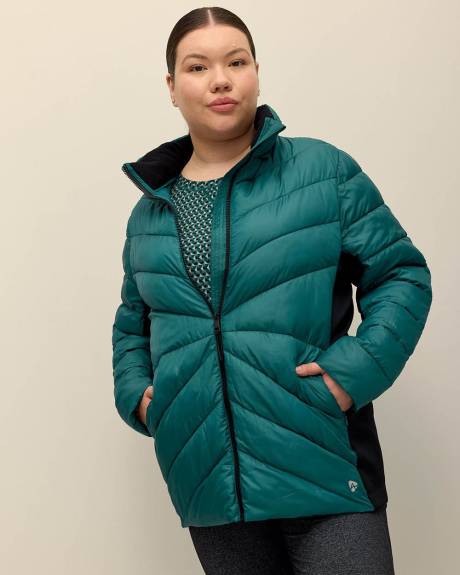 Manteau compressible, tissu responsable - Active Zone