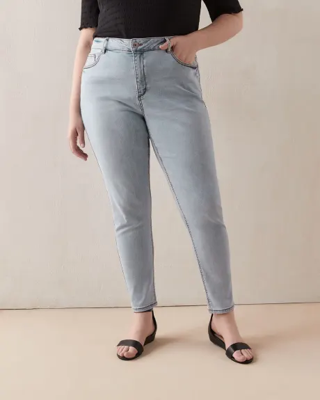 Stretchy Skinny Jeans, Light Wash - Addition Elle