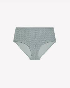 Sage Fern-Print Cotton Brief - ti Voglio