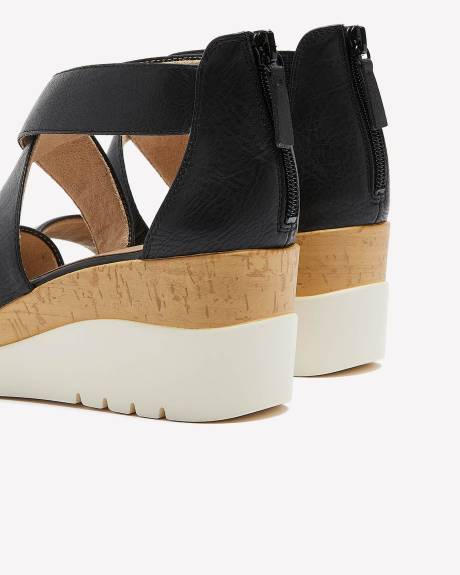 Wide Width, Goodtimes Slip-On Wedge Sandal - Naturalizer SOUL