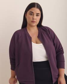 Rib Knit Jacket - Active Zone