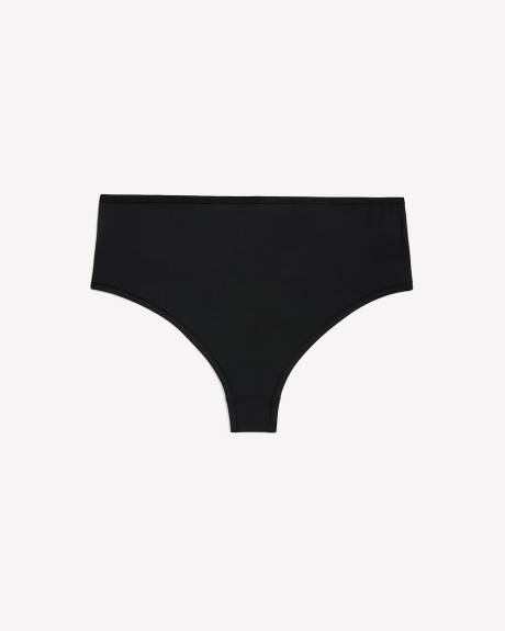 Cheeky Black Microfibre Brief - ti Voglio