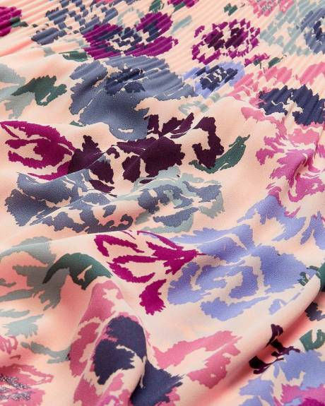 Responsible, Pleat & Release Crepe Dress - Addition Elle
