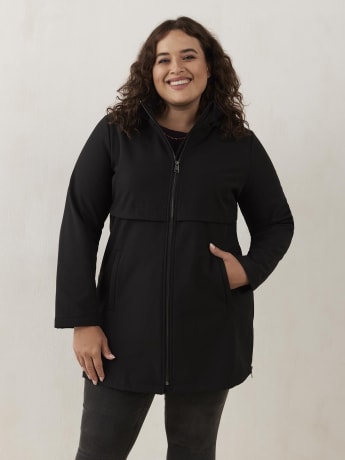 Plus Size - Wool Fit And Flare Coat - Torrid
