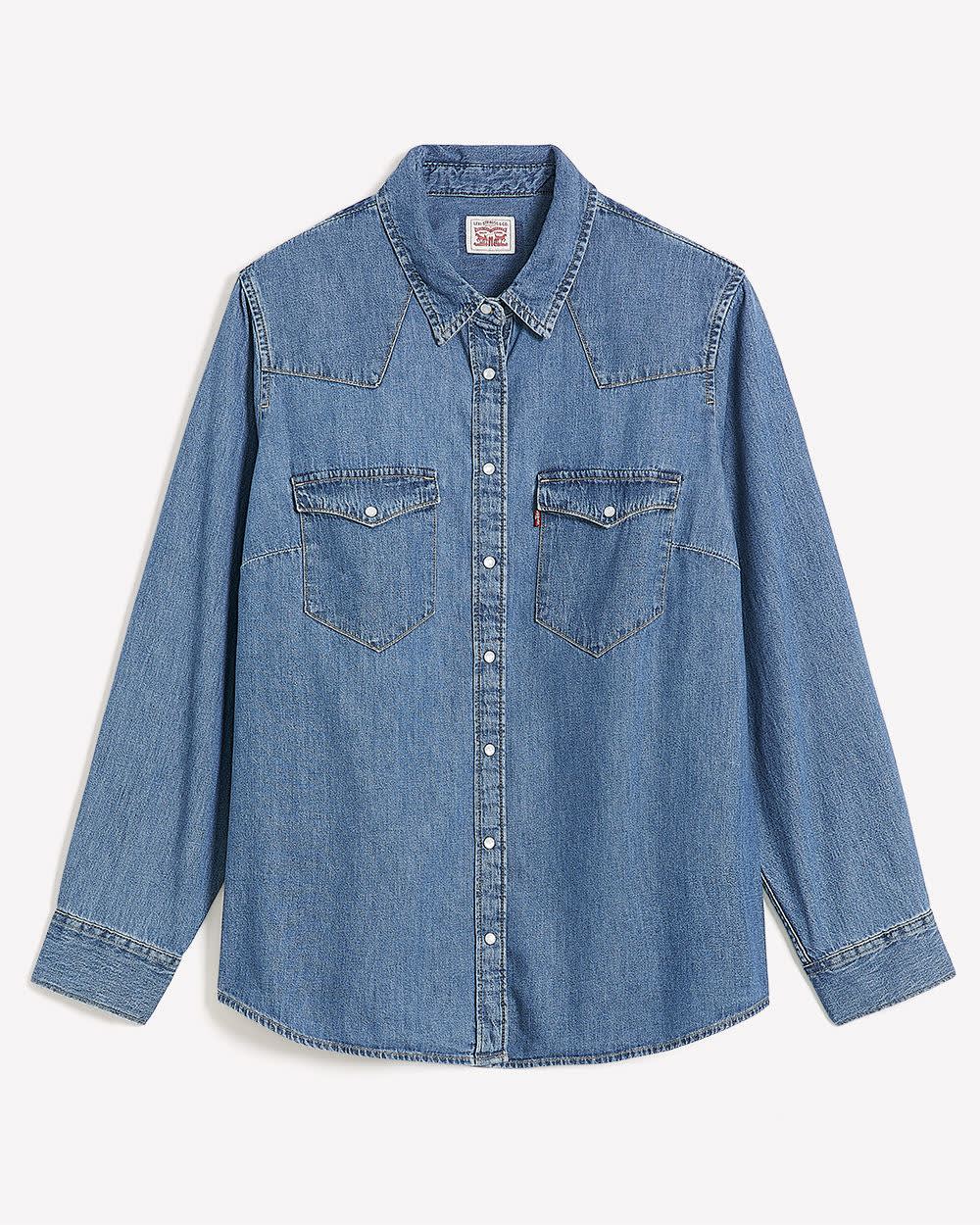 Levi's western denim shirt 2025