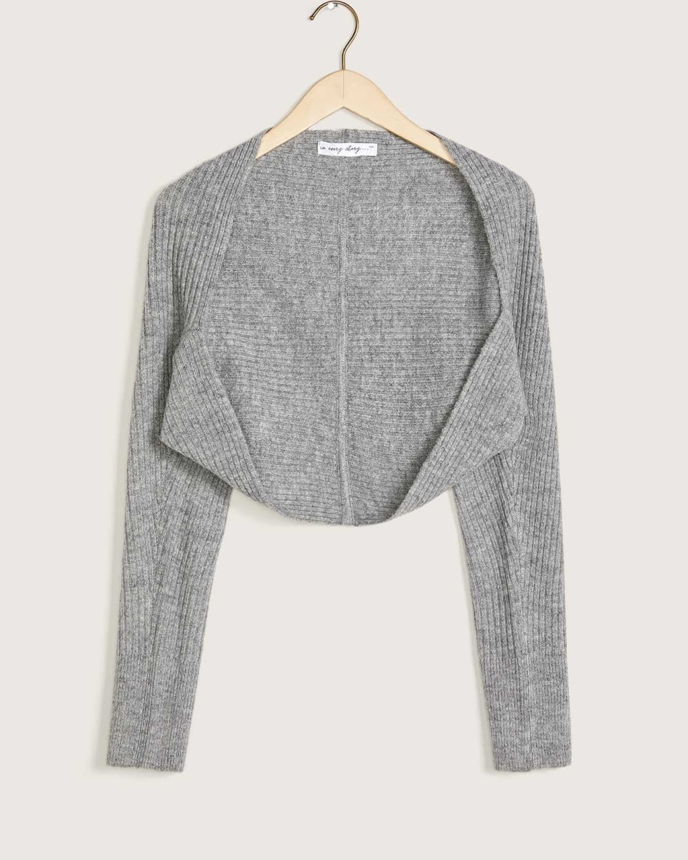 Long-Sleeve Cropped Sweater - Addition Elle