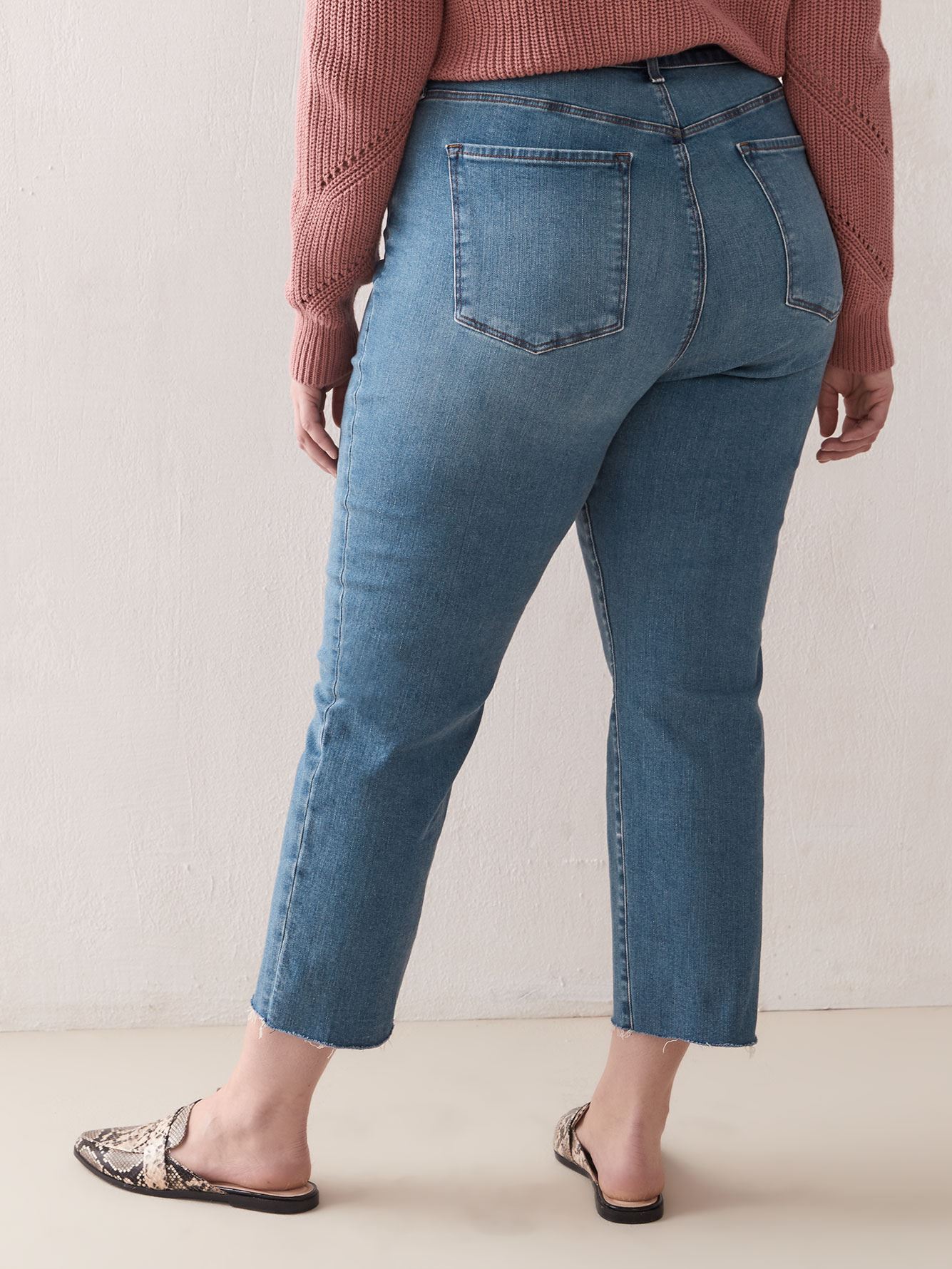 ruby cropped jean black denim