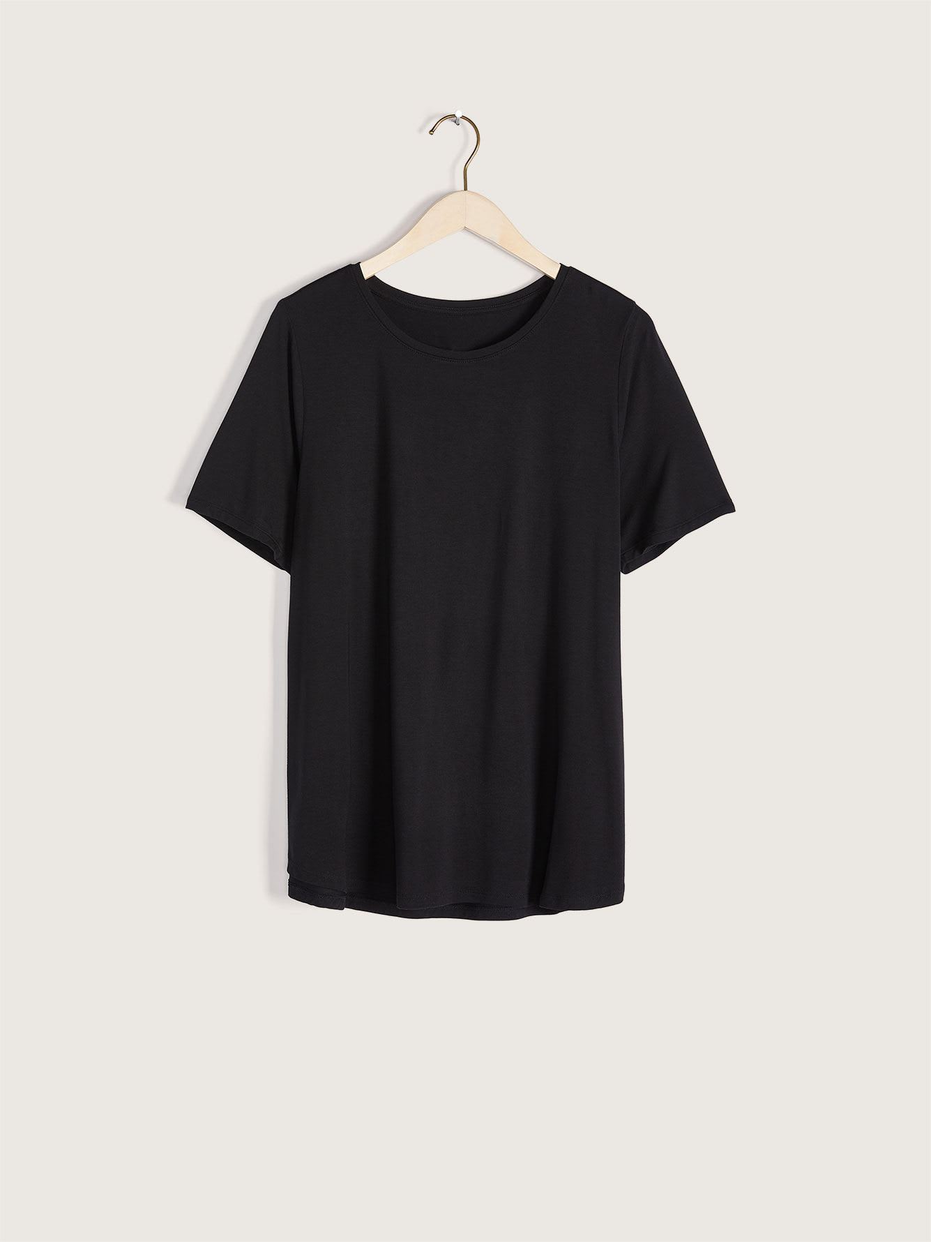 Modern Viscose Elastane T-Shirt - Addition Elle | Penningtons