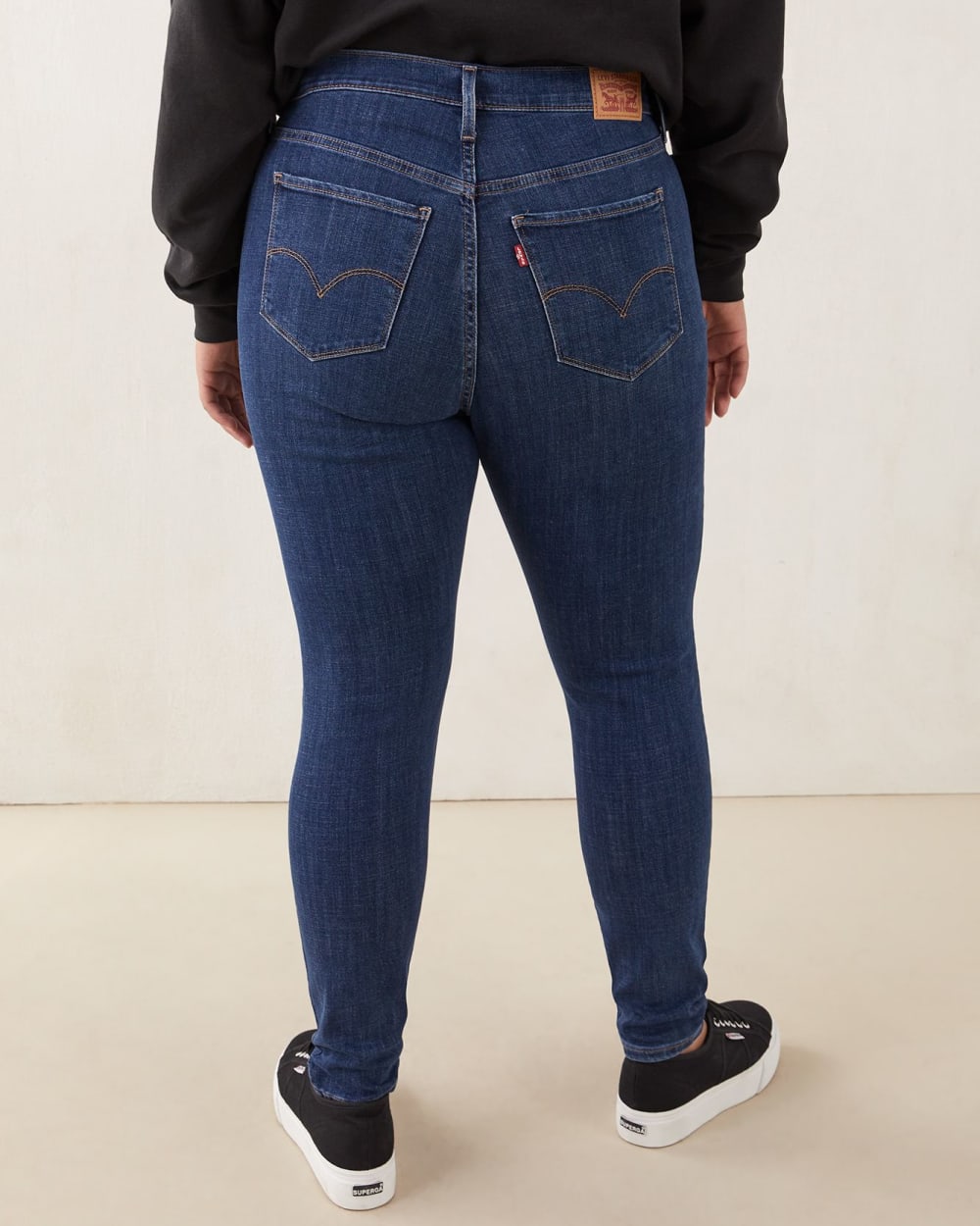 721 High-Rise Skinny Jeans, Distressed Lapis Finish - Levi's | Penningtons