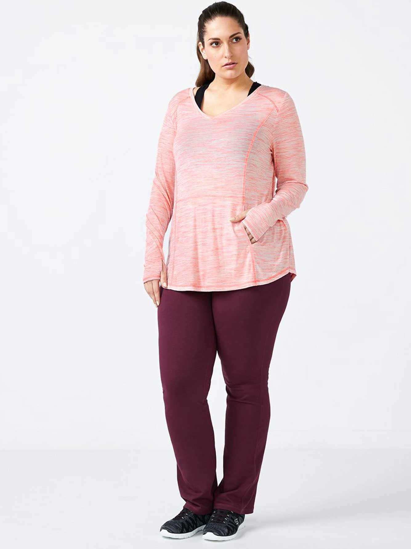 online only plus size yoga pant essentials penningtons plus size yoga pants