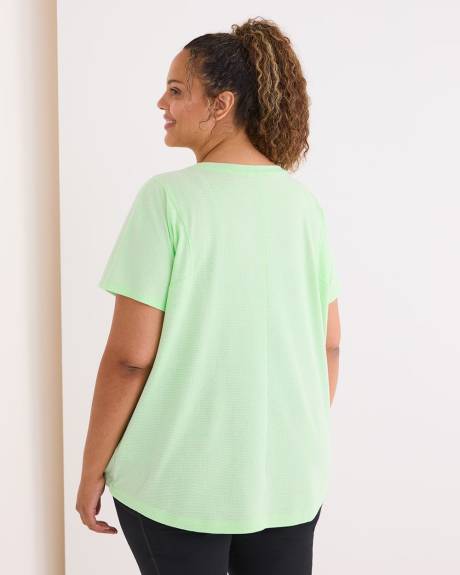 T-Shirt avec col en V - Active Zone