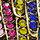 Broche scintillante en forme de perroquet
