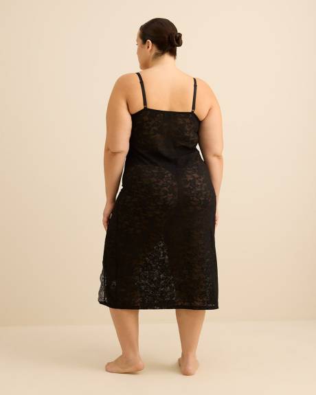 Nuisette sexy en dentelle noire - D&eacute;esse Collection