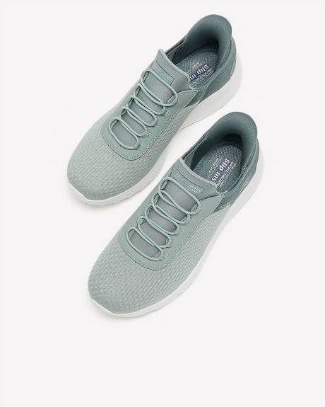 Chaussure Bobs Squad en maille à enfiler, pied large - Skechers