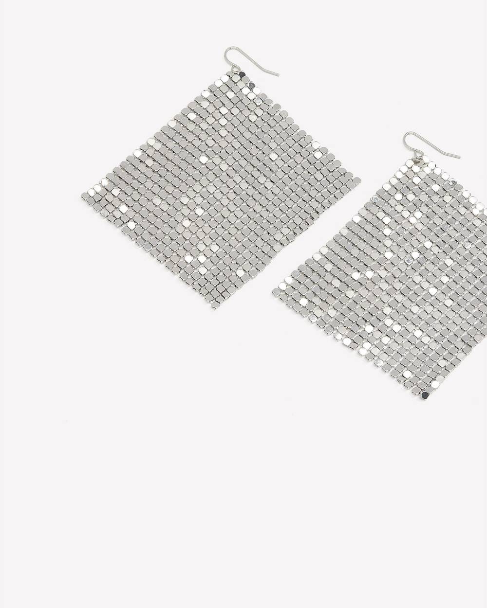 Metal hotsell mesh earrings
