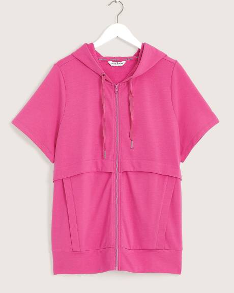 French Terry Hooded Jacket - Active Zone
