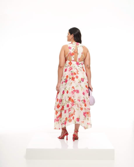 Floral Sleeveless Maxi Dress - Addition Elle