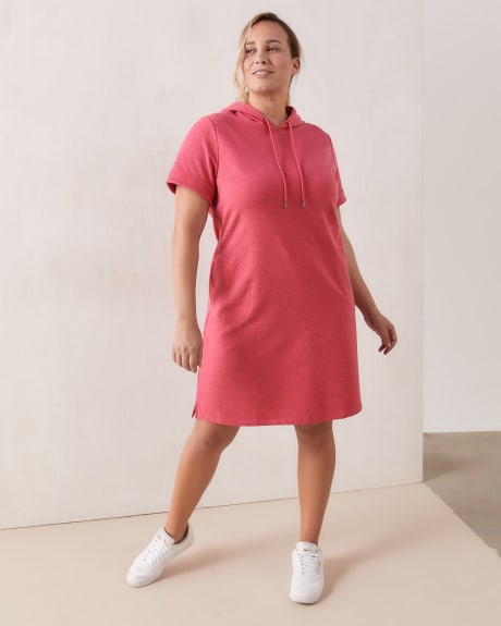 French Terry Hoodie Dress - ActiveZone