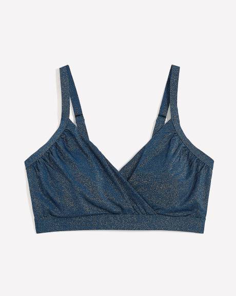Crossed and Draped Chest Bikini Top