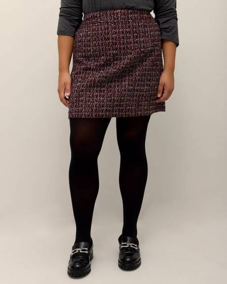 Tweed Mini Skirt
