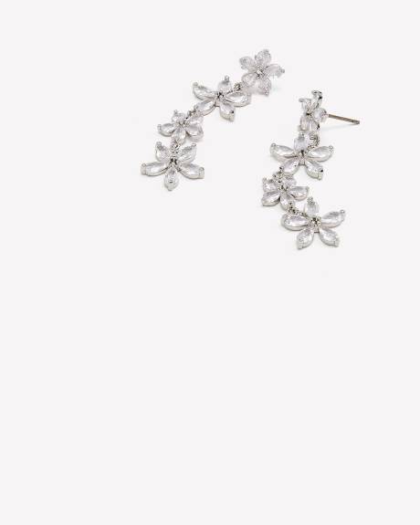 Flower Drop Earrings
