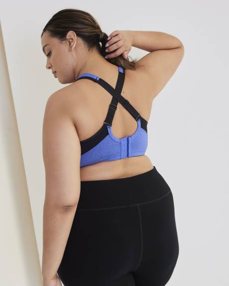 Wireless Sports Bra with Convertible Back - Active Zone