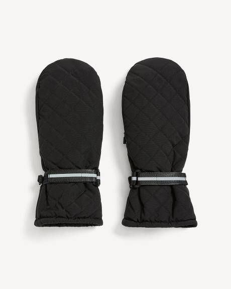 Quilted Nylon Mittens - Active Zone
