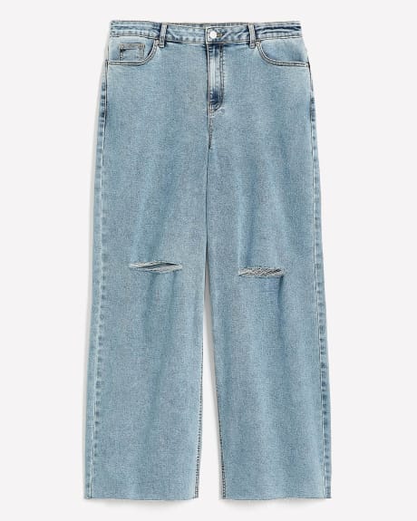 Responsible, High-Waisted Ultra Wide-Leg Jeans - Addition Elle