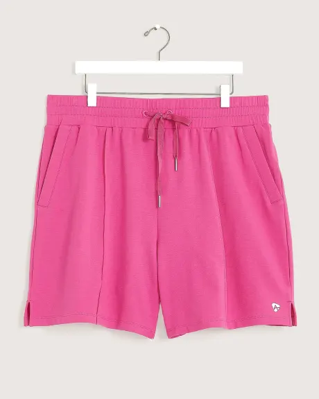 Elastic-Waist French Terry Short - Active Zone