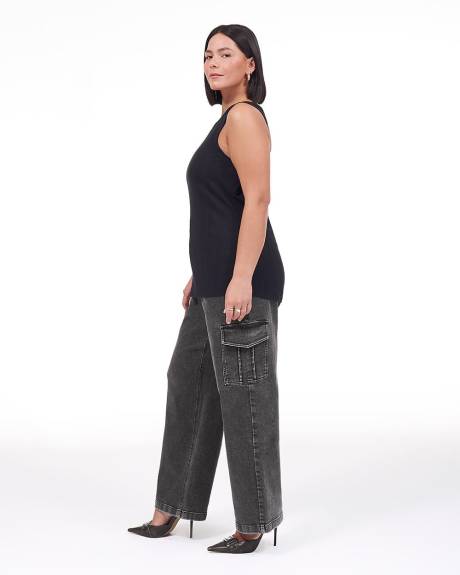 Responsible, Straight-Leg Cargo Jean - Addition Elle
