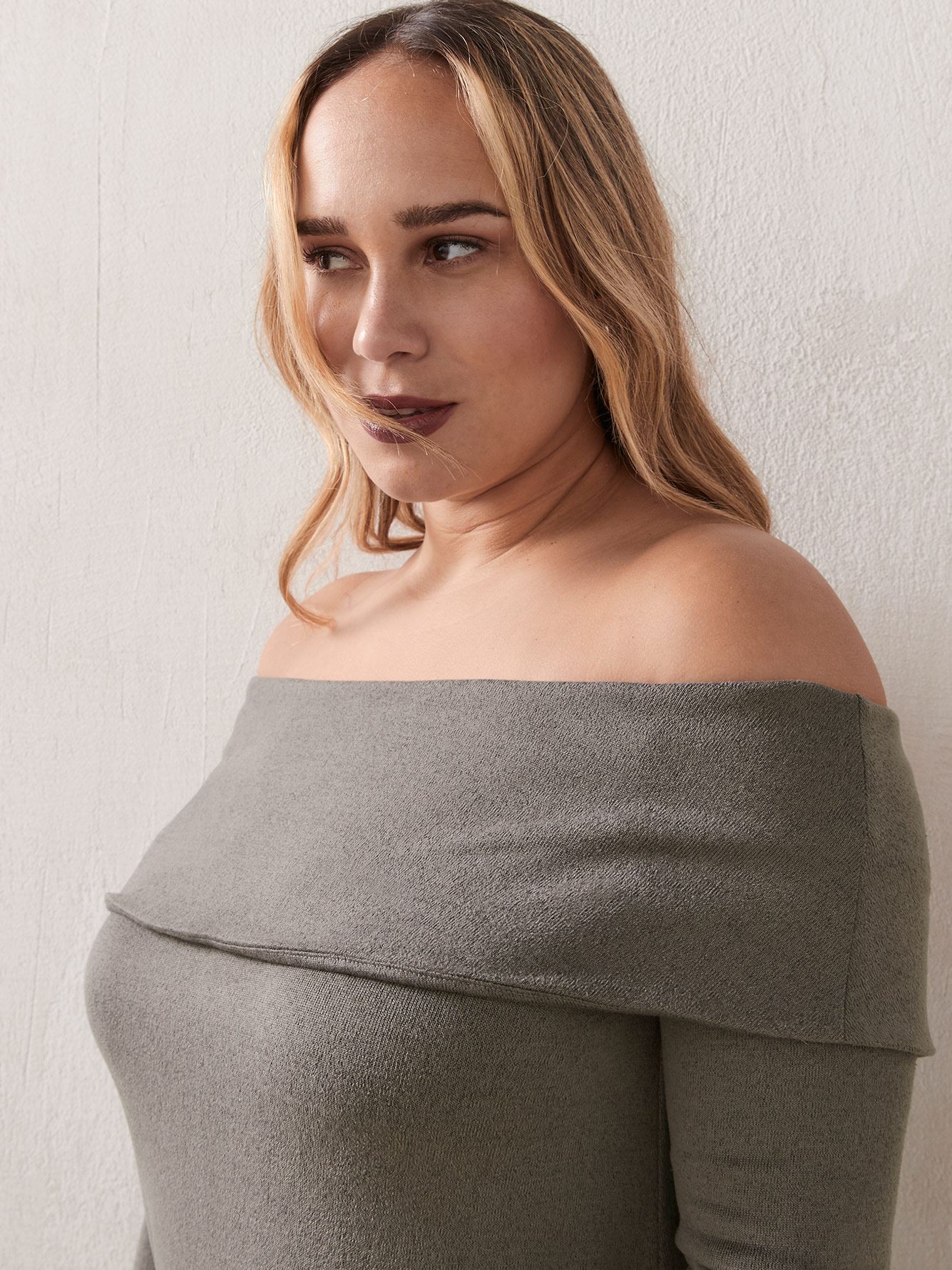 ALine Jersey Dress, Solid Colour Love & Legend Penningtons