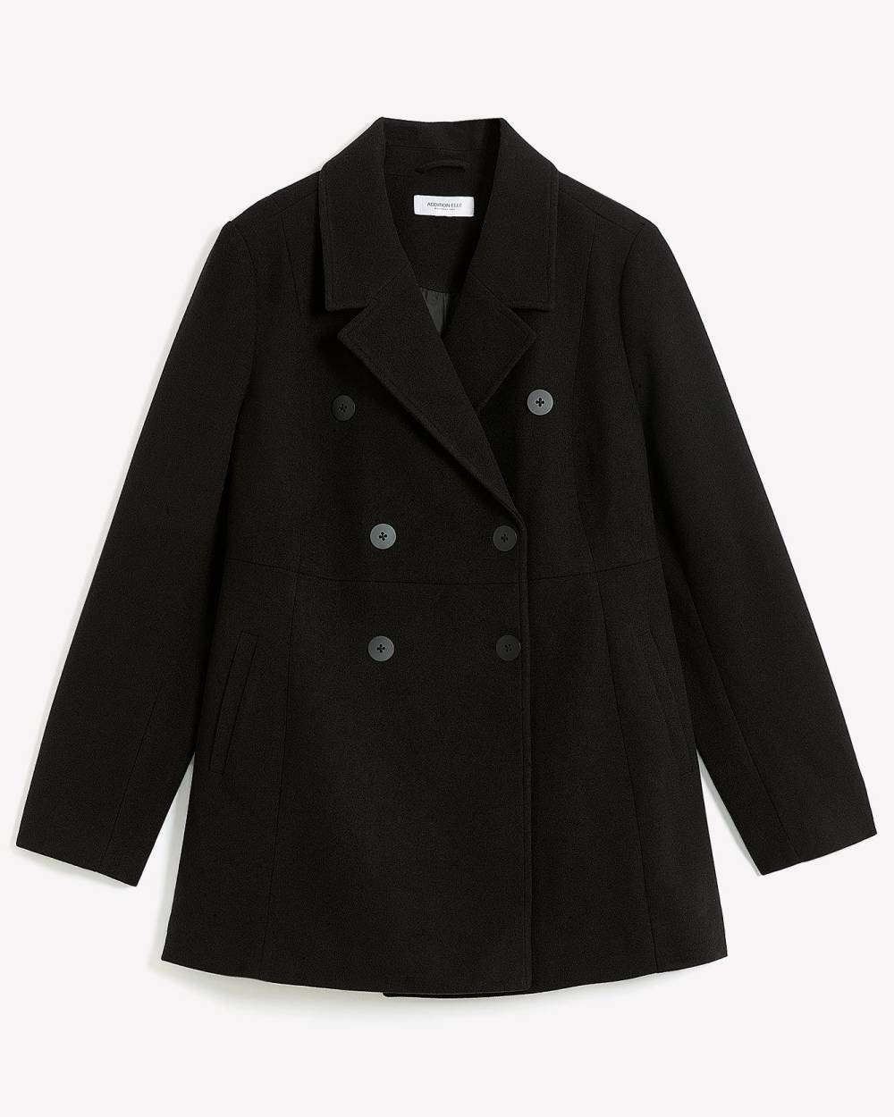 Black military trench coat online